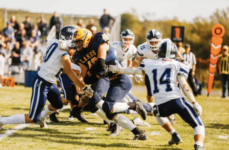 Lakes football rolls to win at home over Norway